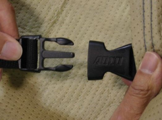 Attached Strap and Buckle System