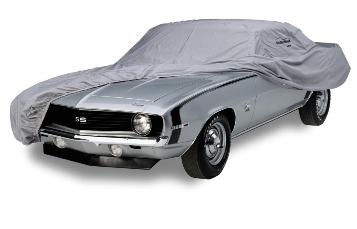 Covercraft Custom Car Cover on Chevy Camaro SS