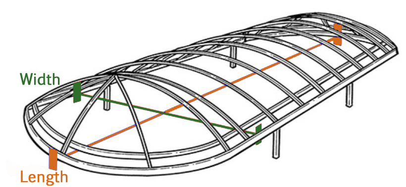 Newmans boat Lift Canopy Frame