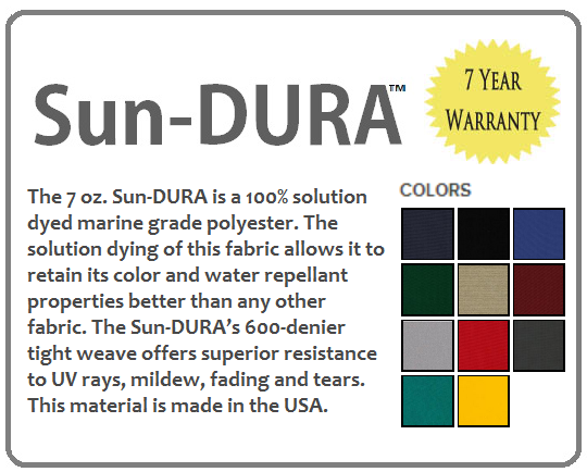 Sun-DURA Bimini Top Fabric