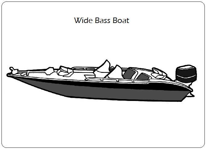 Wide Bass Boat