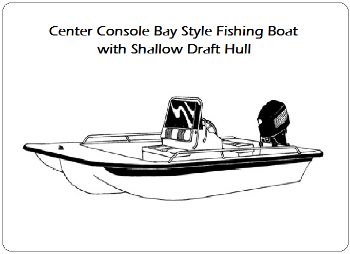 Center Console Bay Style Fishing Boat