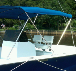 Carver Full Stainless Steel Bimini