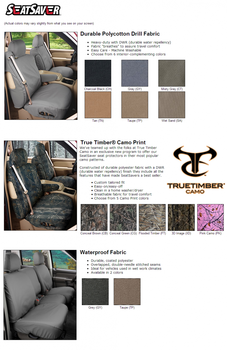 Covercraft Seat Covers