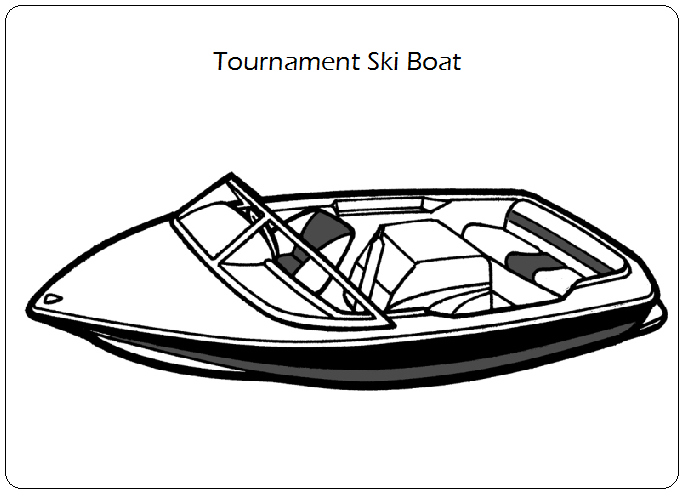 Tournament Ski Boat