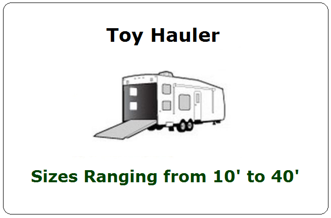 Toy Hauler RV Covers