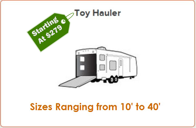 Toy Hauler RV Covers