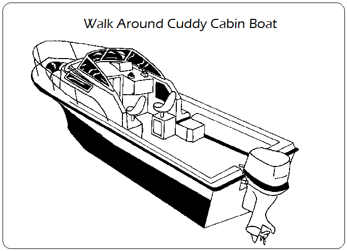 Walk Around Cuddy Cabin Boat