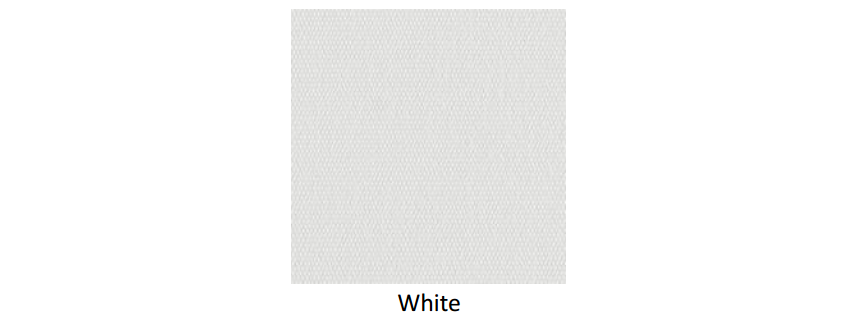 White Vinyl Bimini Top Fabric Swatch