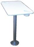 Garelick Table with Stowable Pedestal