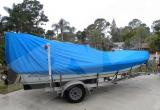 Carver 7  oz. Sun-DURA Semi-Custom Boat Cover